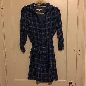 Loft Plaid Dress